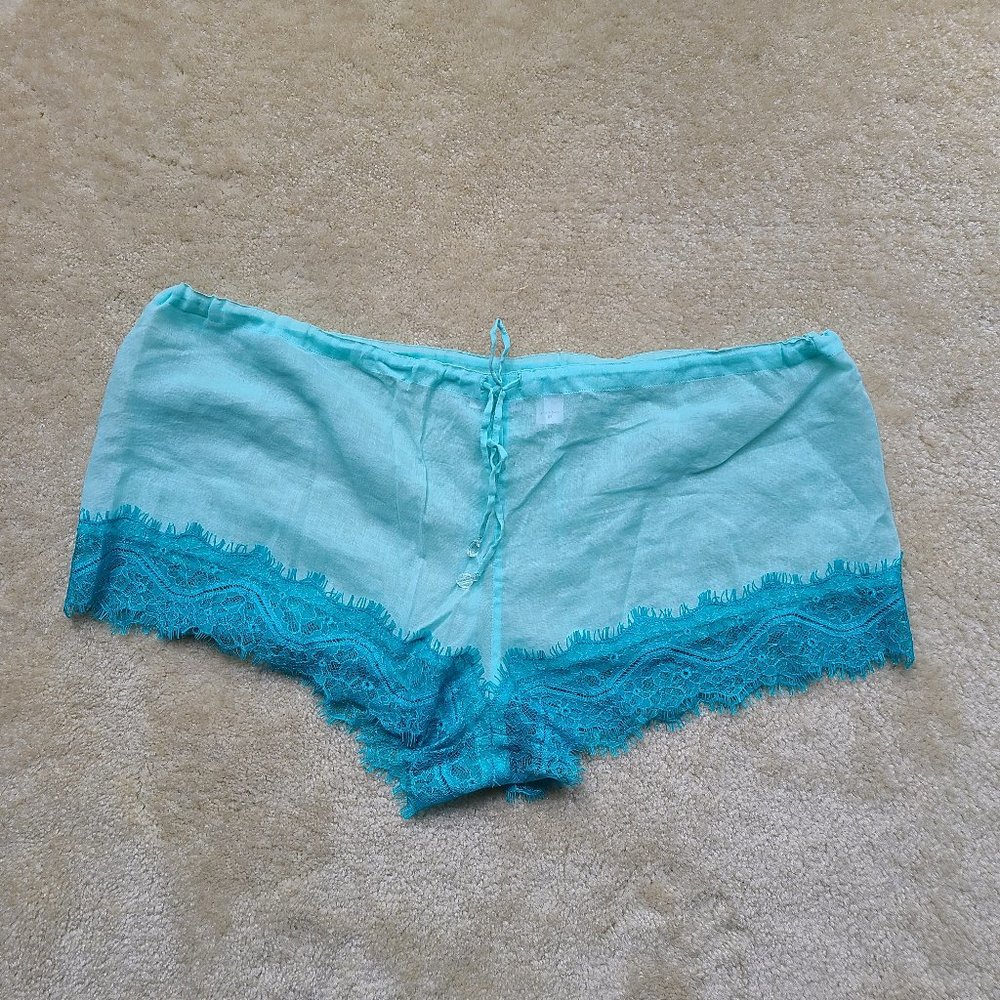 EUC Victoria's Secret Lace Pajama Shorts Size Medium